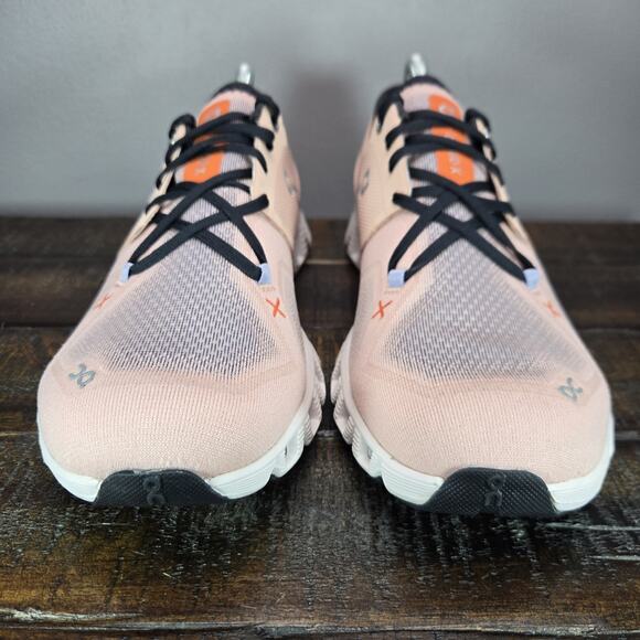 NEW ON Cloud X Womens Size 11 Comfy Running Shoes Sneakers Gym Orange White - Picture 3 of 11